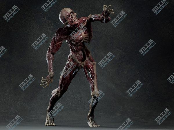 images/goods_img/20210312/Skinned Zombie 3D model/4.jpg